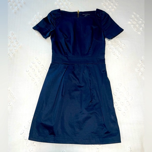Navy Blue French Connection Dress - Picture 1 of 4